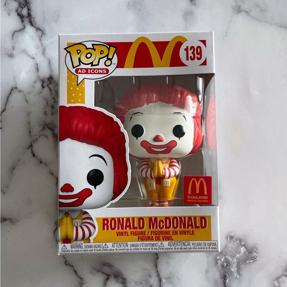 Funko Pop! Ronald McDonald #139 Thailand Exclusive Special Edition